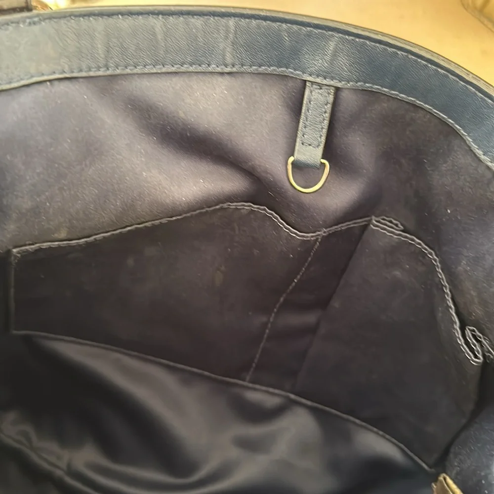 Coach leather tote bag. - Picture 8 of 8